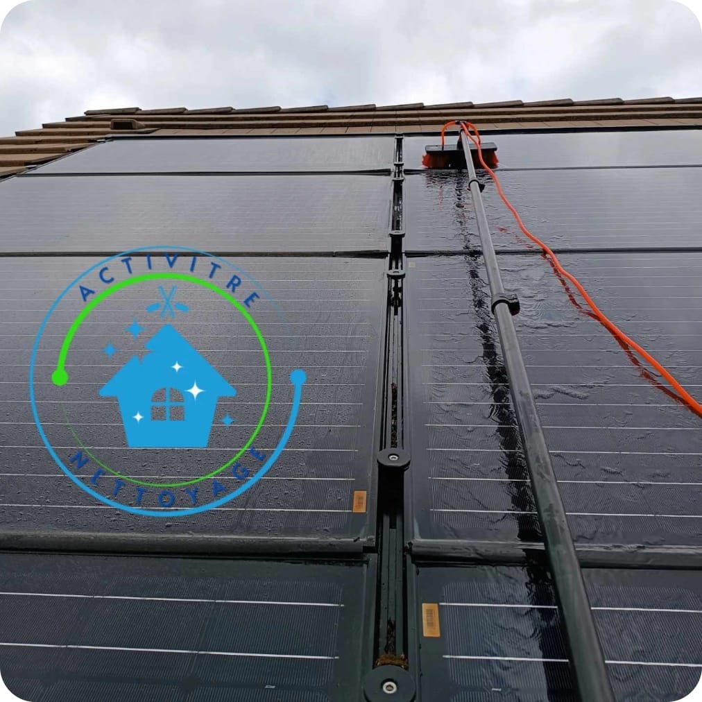 Nettoyage de panneaux solaires